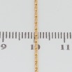 Ланцюжок Xuping Позолота 18K Плетіння Равлик довжина з доп.ланцюжком 45-50см х 1мм фото №2