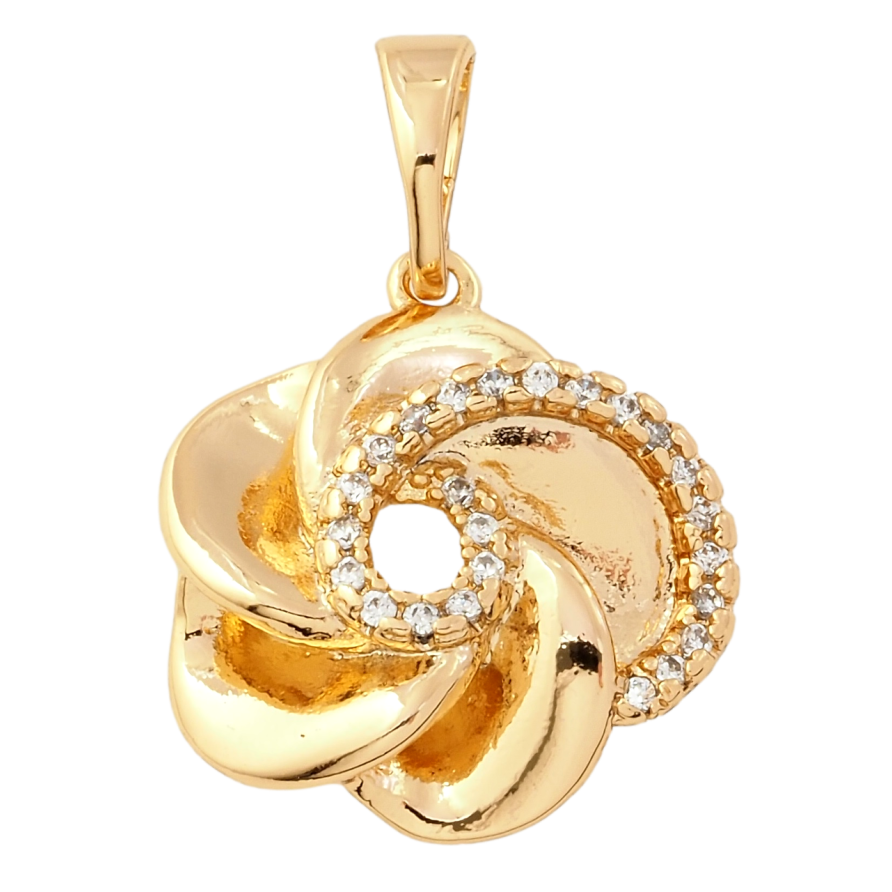 Кулон Xuping Позолота 18K Квіточка для ланцюжка до 5мм фото №1