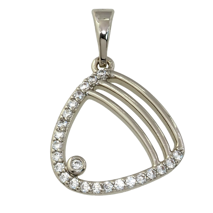 Кулон Xuping Родій Фігурний з цирконієм для ланцюжка до 5мм фото №13