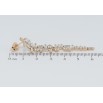 Серьги Xuping Позолота 18K пусеты Кристальные подвески фото №2 Серьги Xuping Позолота 18K пусеты Кристальные подвески фото №2
