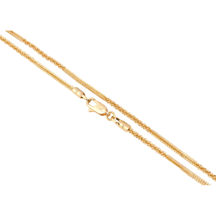 Ланцюжок Xuping Позолота 18K Плетіння Фантазійне довжина 45см х 2мм фото №1