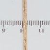 Ланцюжок Xuping Позолота 18K Плетіння Ювелірний шнур тригранний довжина 45см х 2мм фото №2