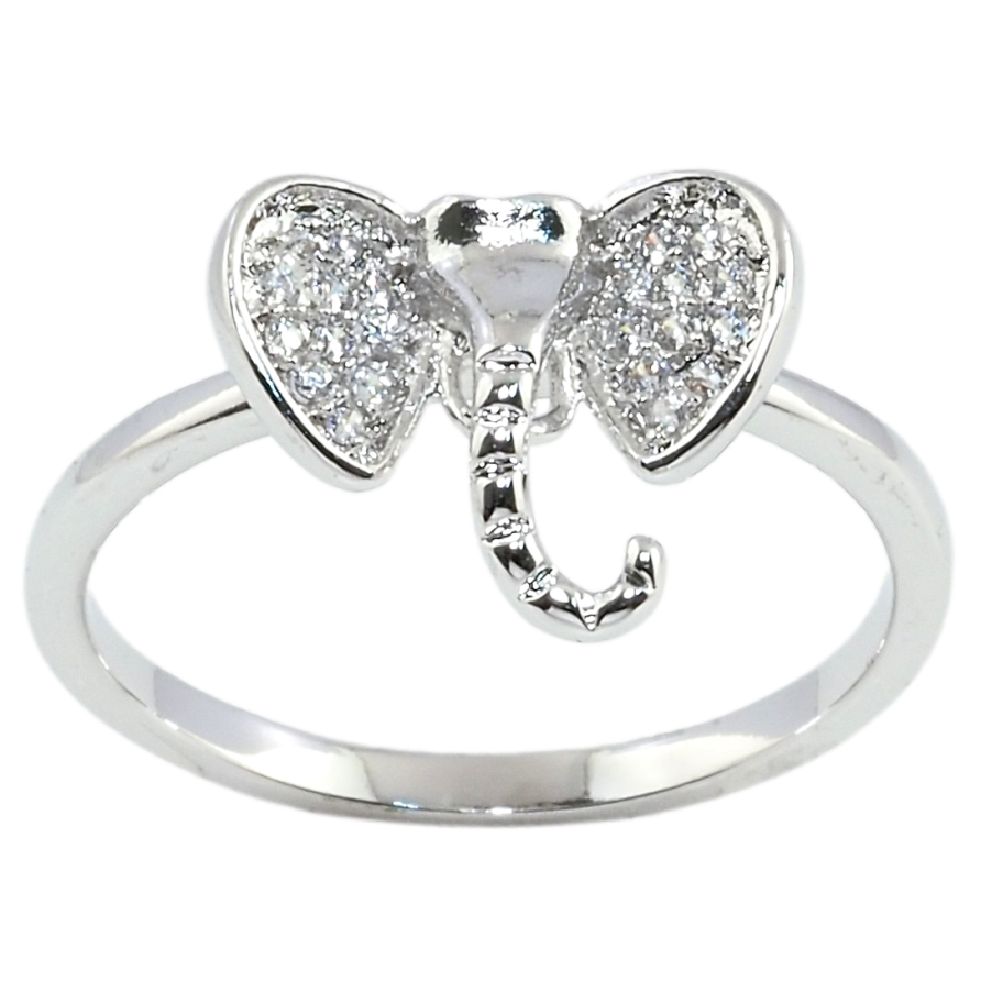 Каблучка Xuping Родій Слон фото №1