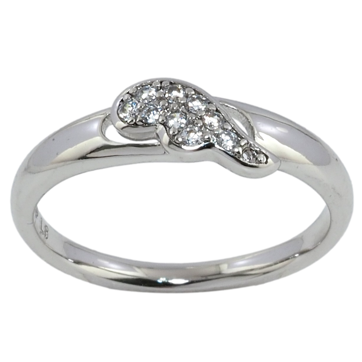 Каблучка Xuping Родій Крило з цирконієм фото №17