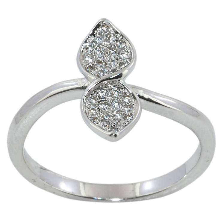 Каблучка Xuping Родій Два Загострені Пелюстки фото №10