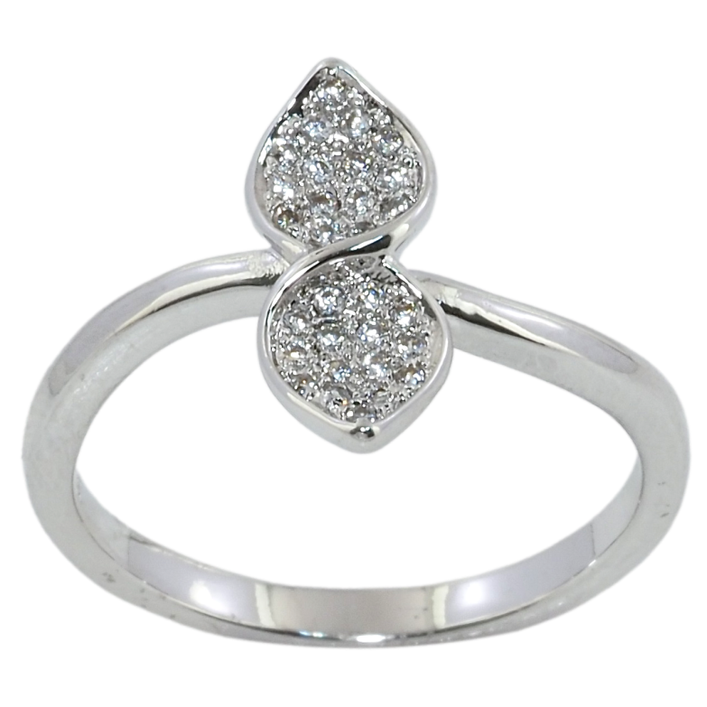 Каблучка Xuping Родій Два Загострені Пелюстки фото №7