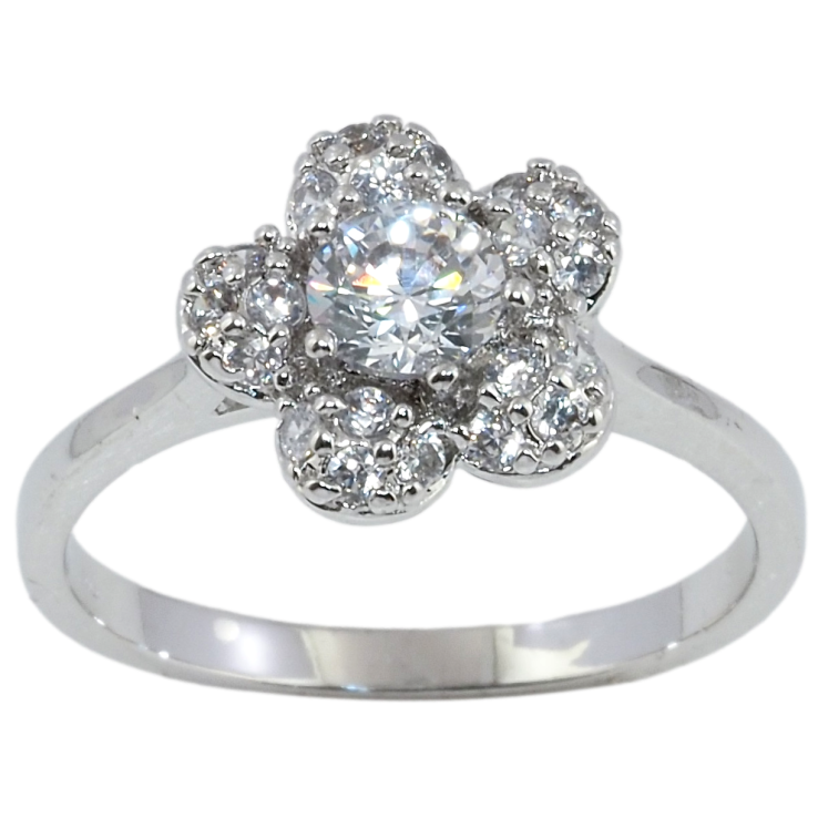 Каблучка Xuping Родій Квітка фото №7