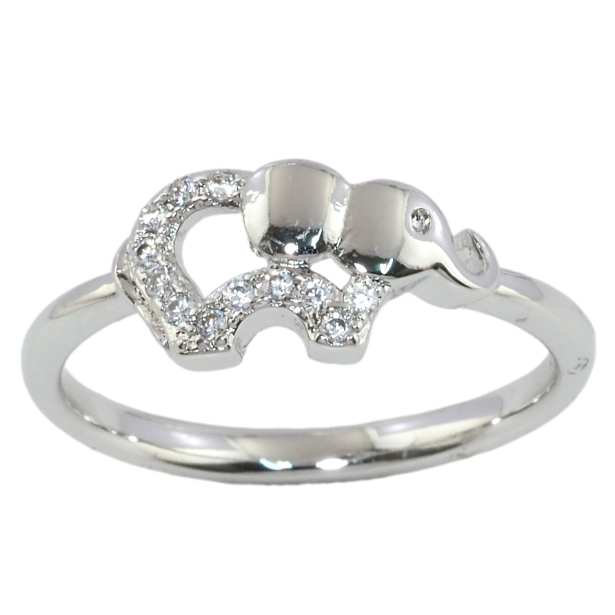 Каблучка Xuping Родій Слон фото №1