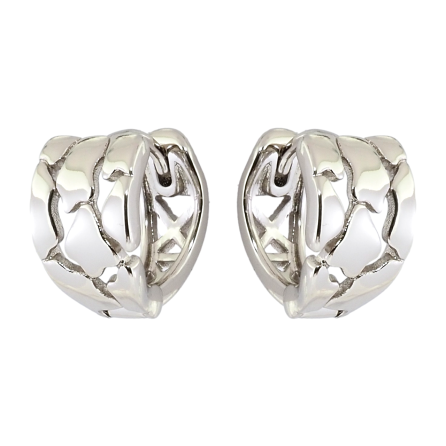 Серьги Xuping Родий колечки Декоративный орнамент фото №1