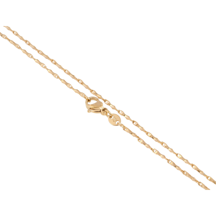 Ланцюжок Xuping Позолота 18K Плетіння Фантазійне довжина 47см х 1мм фото №5 Ланцюжок Xuping Позолота 18K Плетіння Фантазійне довжина 47см х 1мм фото №5