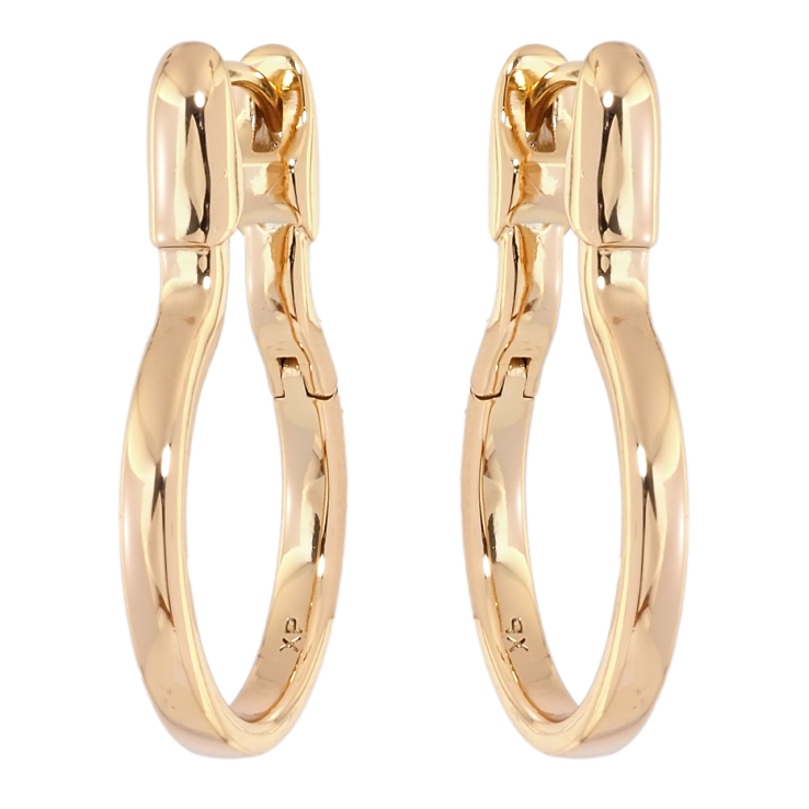 Серьги Xuping Позолота 18K колечки Фигурные фото №12