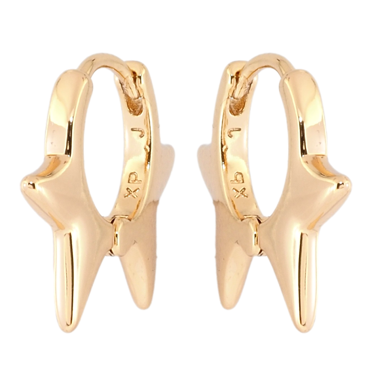 Серьги Xuping Позолота 18K колечки Декоративные фото №21