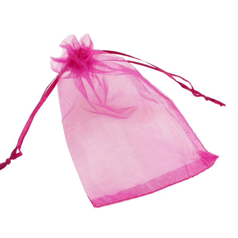 Мішечок подарунковий з органзи Рожевий розмір 10х15см ціна за 1 шт. фото №20