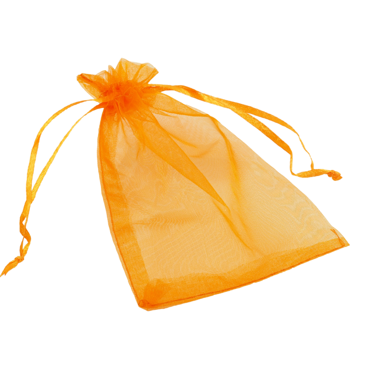 Мішечок подарунковий з органзи Помаранчевий розмір 10х15см ціна за 1 шт. фото №15 Мішечок подарунковий з органзи Помаранчевий розмір 10х15см ціна за 1 шт. фото №15