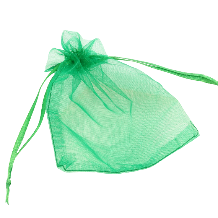 Мішечок подарунковий з органзи Зелений розмір 9х12см ціна за 1 шт. фото №6 Мішечок подарунковий з органзи Зелений розмір 9х12см ціна за 1 шт. фото №6