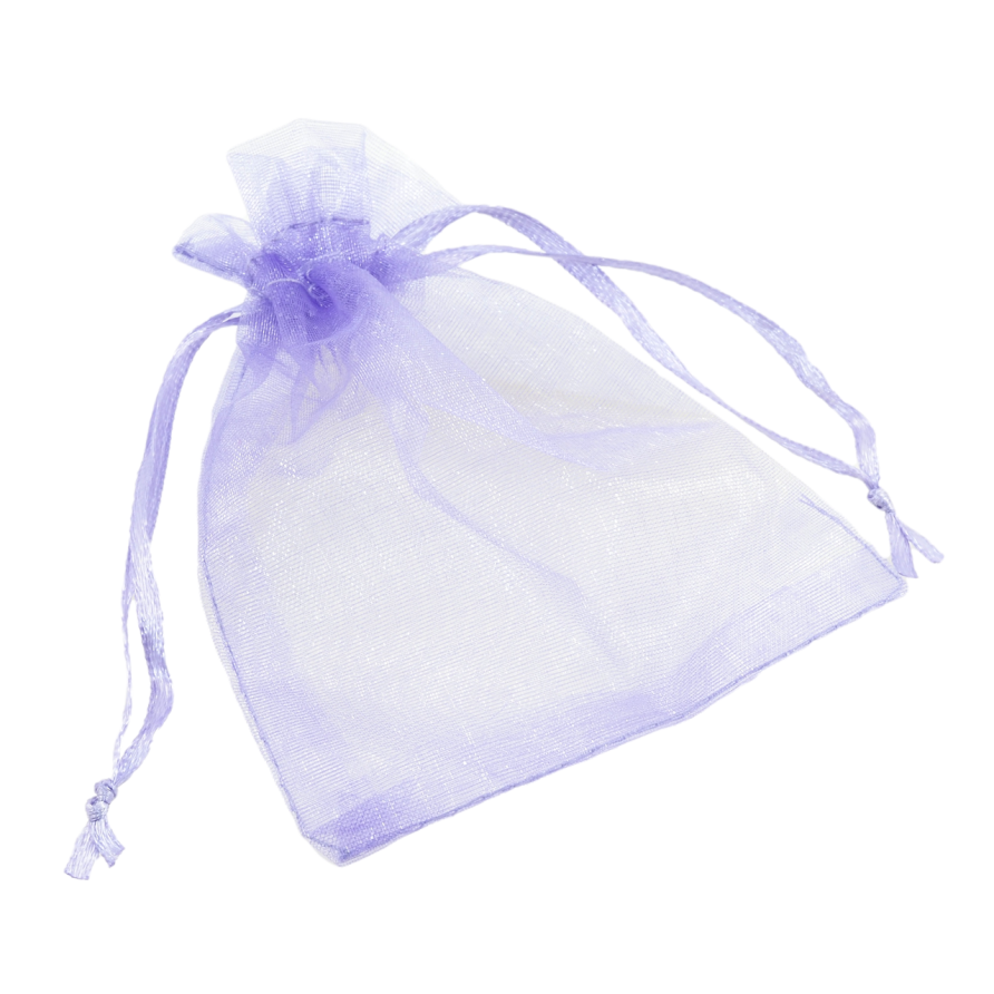 Мешочек подарочный из органзы Сиреневый размер 9х12см цена за 1 шт. фото №1