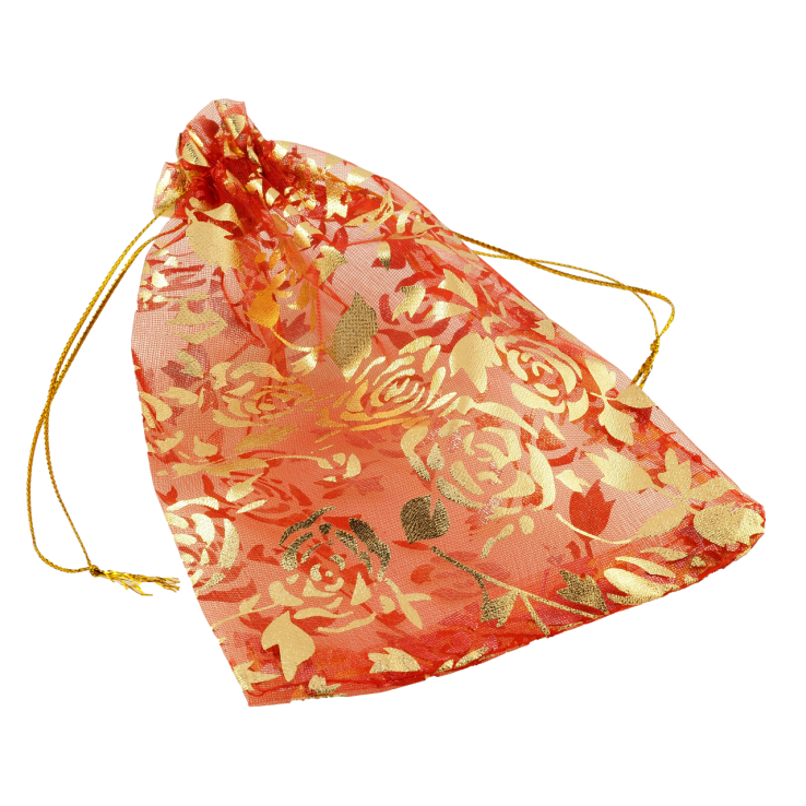 Мішечок подарунковий з органзи Квітковий візерунок розмір 12х17см ціна за 1 шт. фото №23 Мішечок подарунковий з органзи Квітковий візерунок розмір 12х17см ціна за 1 шт. фото №23