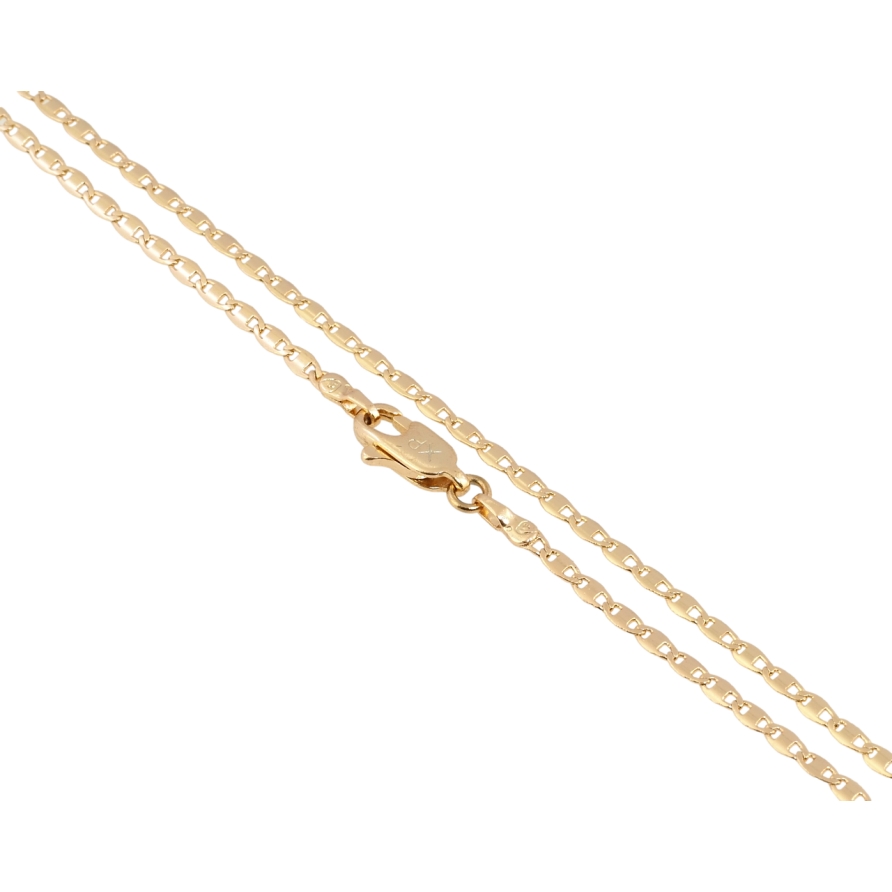 Ланцюжок Xuping Позолота 18K Плетіння Морський ланцюг довжина 45см х 2мм фото №1