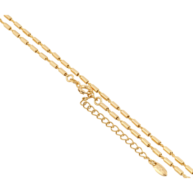 Ланцюжок Xuping Позолота 18K Плетіння Циліндр довжина з доп.ланцюжком 45-50см х 2мм фото №10 Ланцюжок Xuping Позолота 18K Плетіння Циліндр довжина з доп.ланцюжком 45-50см х 2мм фото №10