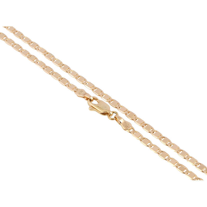 Ланцюжок Xuping Позолота 18K Плетіння Морський ланцюг довжина 45см х 2.5мм фото №15