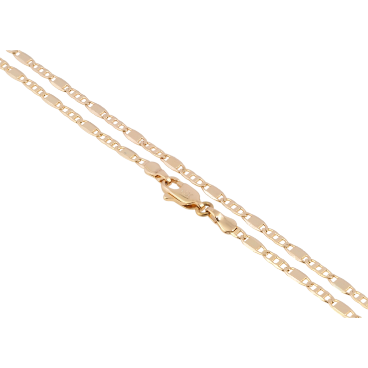 Ланцюжок Xuping Позолота 18K Плетіння Морський ланцюг декоративний довжина 44см х 2.5мм фото №22 Ланцюжок Xuping Позолота 18K Плетіння Морський ланцюг декоративний довжина 44см х 2.5мм фото №22