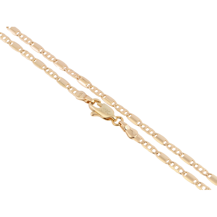 Ланцюжок Xuping Позолота 18K Плетіння Морський ланцюг довжина 45см х 2.5мм фото №16 Ланцюжок Xuping Позолота 18K Плетіння Морський ланцюг довжина 45см х 2.5мм фото №16