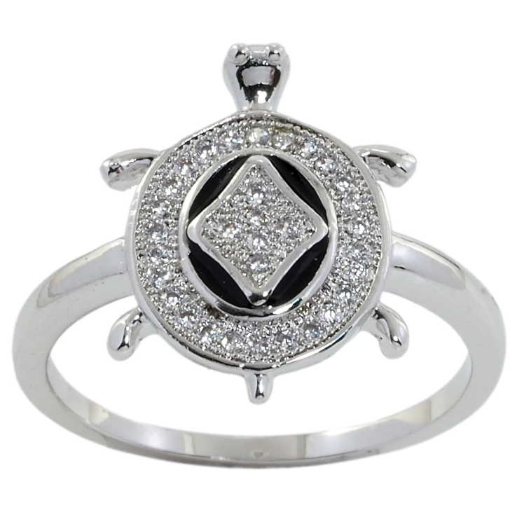 Каблучка Xuping Родій Черепаха фото №9