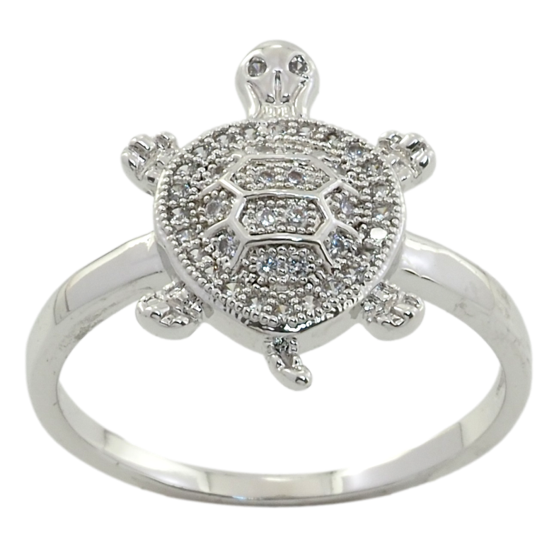 Каблучка Xuping Родій Черепаха фото №1 Каблучка Xuping Родій Черепаха фото №1