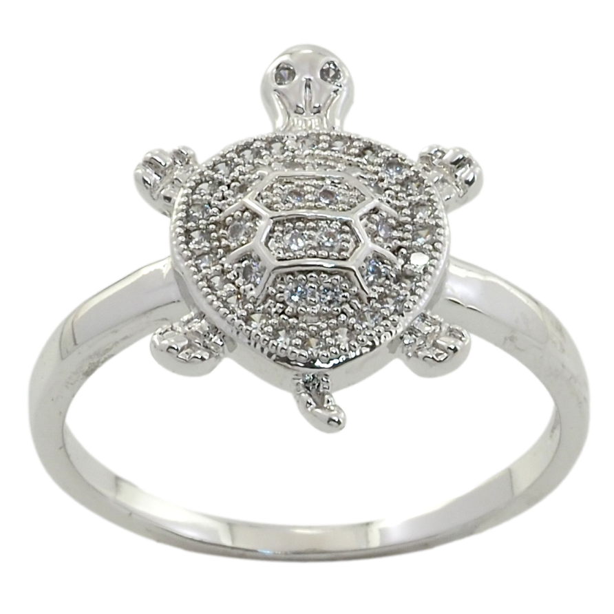 Каблучка Xuping Родій Черепаха фото №1 Каблучка Xuping Родій Черепаха фото №1