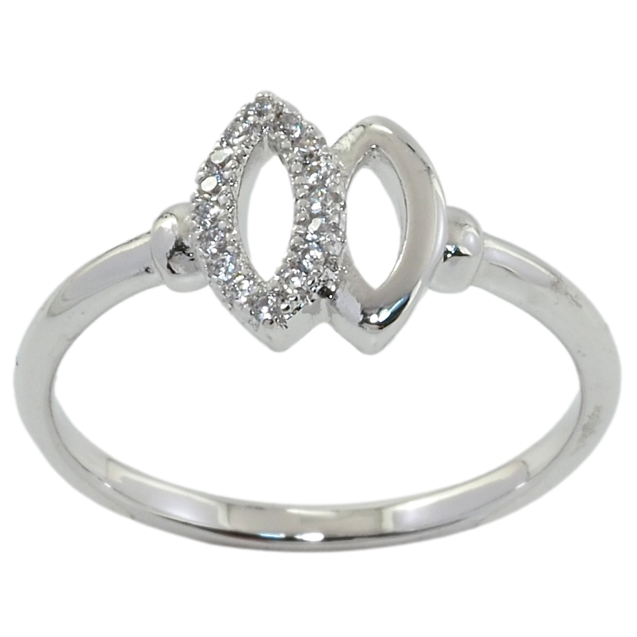 Каблучка Xuping Родій Інкрустація цирконієм фото №1 Каблучка Xuping Родій Інкрустація цирконієм фото №1