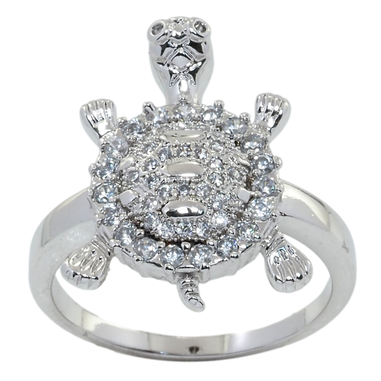 Каблучка Xuping Родій Черепаха фото №1