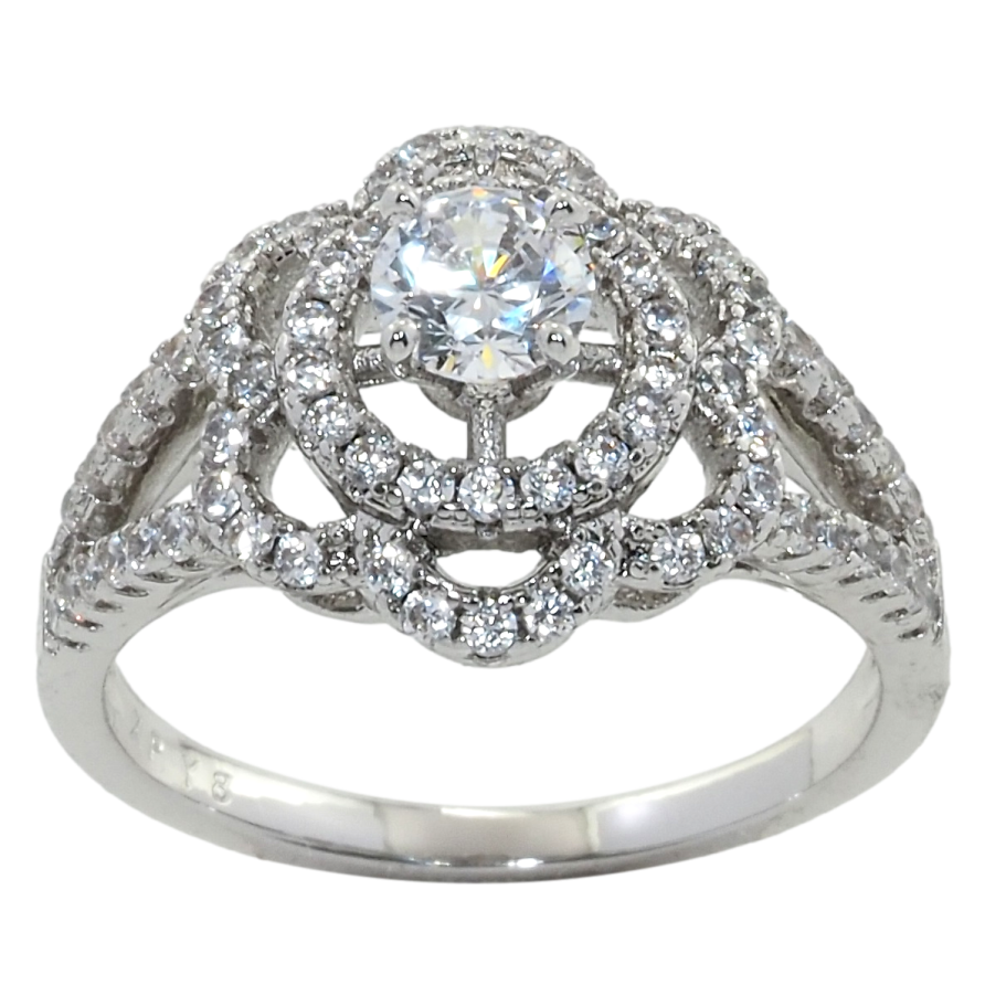 Каблучка Xuping Родій Квітка фото №1