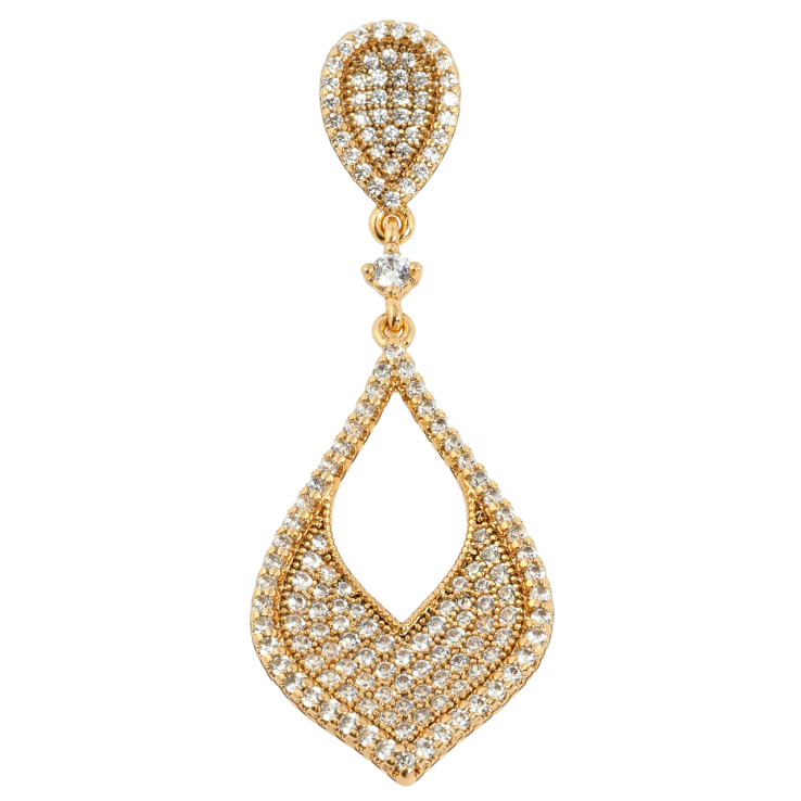 Кулон Xuping Позолота 18K Витончена підвіска з інкрустацією цирконієм для ланцюжка до 3мм фото №3