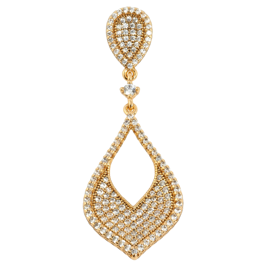 Кулон Xuping Позолота 18K Витончена підвіска з інкрустацією цирконієм для ланцюжка до 3мм фото №1