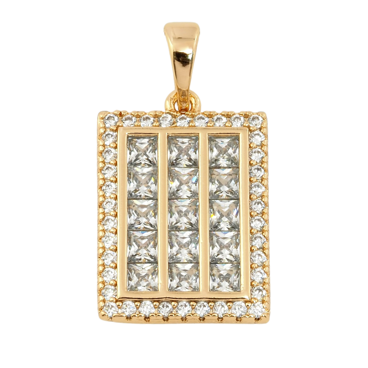 Кулон Xuping Позолота 18K Інкрустація цирконієм для ланцюжка до 5мм фото №6