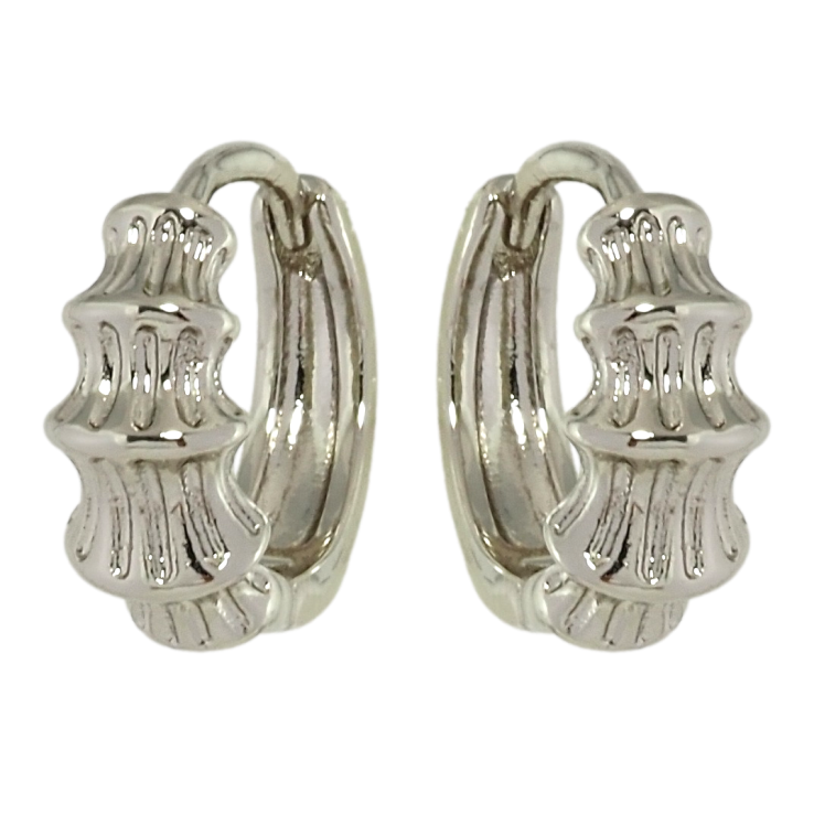 Серьги Xuping Родий колечки Декоративные фото №7