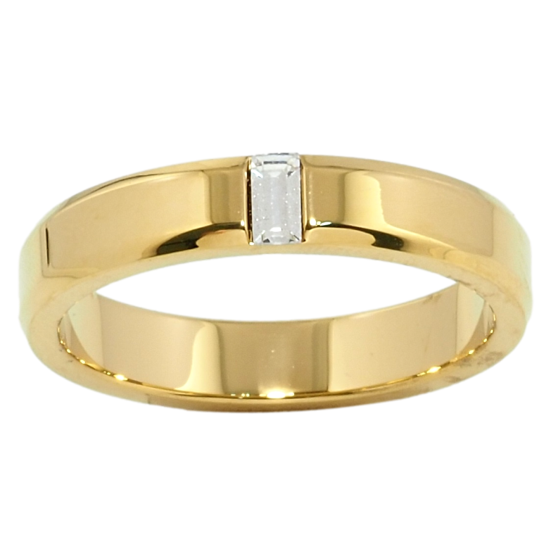 Кольцо Xuping TTM Stainless Steel Цвет 14К Вставка фианит фото №22