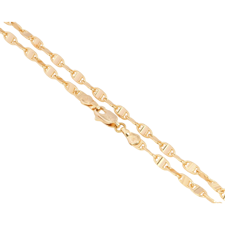 Ланцюжок Xuping M&L Колір 18К Плетіння Морський ланцюг довжина 45см х 3мм фото №20