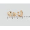 Сережки Xuping Позолота 18K англійський замок Зірочки з цирконієм фото №2