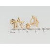 Серьги Xuping Позолота 18K пусеты Звезды фото №2