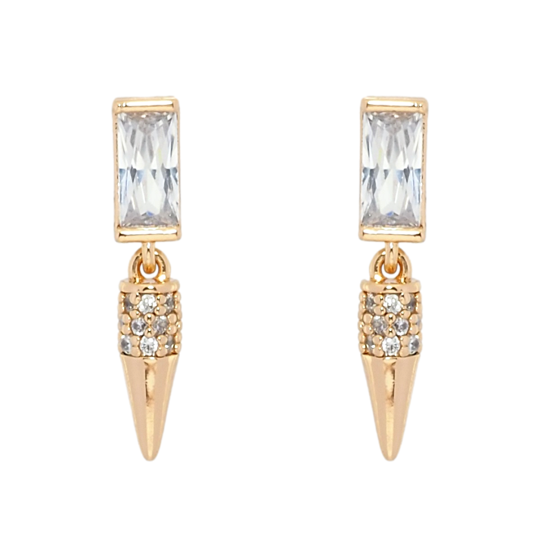 Сережки Xuping Позолота 18K пусети Декоративні підвіски фото №1