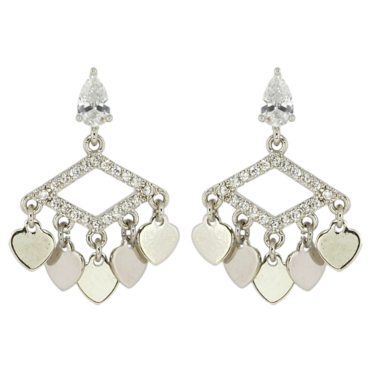 Сережки Xuping Родій пусети Декоративні підвіски фото №11