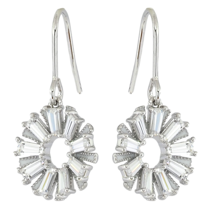 Сережки Xuping Родій французький замок Декоративні підвіски фото №19