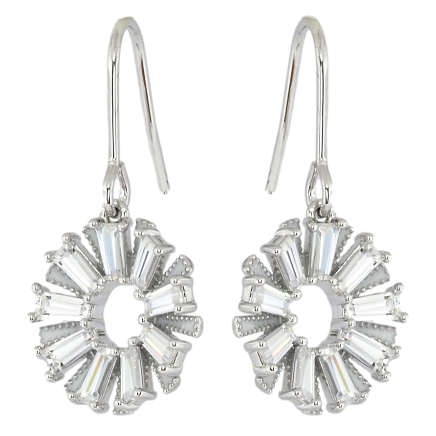 Сережки Xuping Родій французький замок Декоративні підвіски фото №1