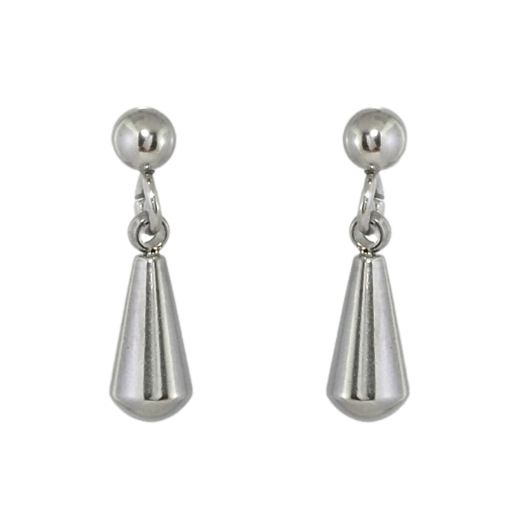 Серьги Xuping TTM Stainless Steel цвет Родий пусеты Декоративные подвески фото №6