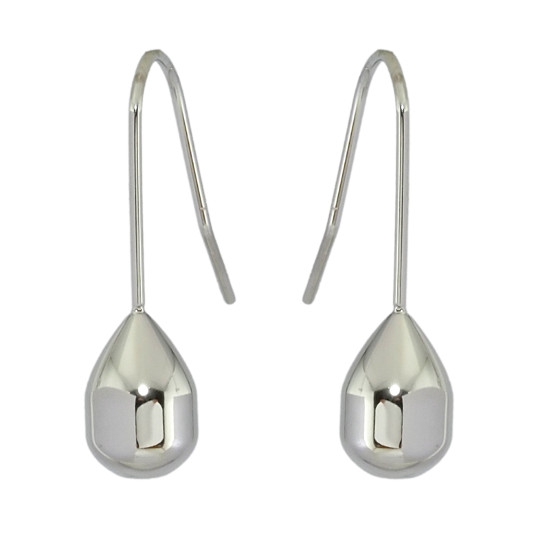 Серьги Xuping TTM Stainless Steel цвет Родий французский замок Капельки фото №1