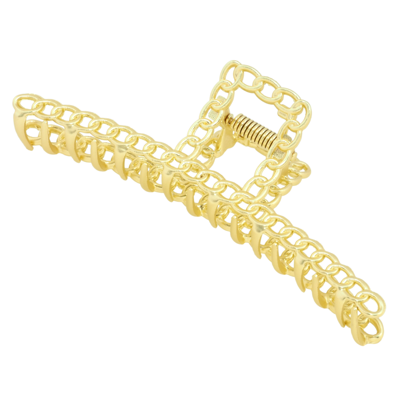 Краб металлический Дуга узор цепочка длина 11.5см фото №1