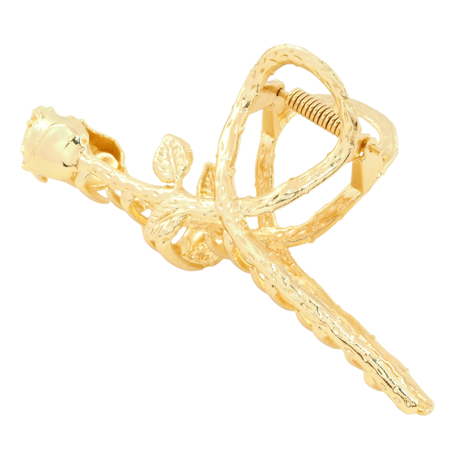 Краб металевий Троянда довжина 11см фото №1