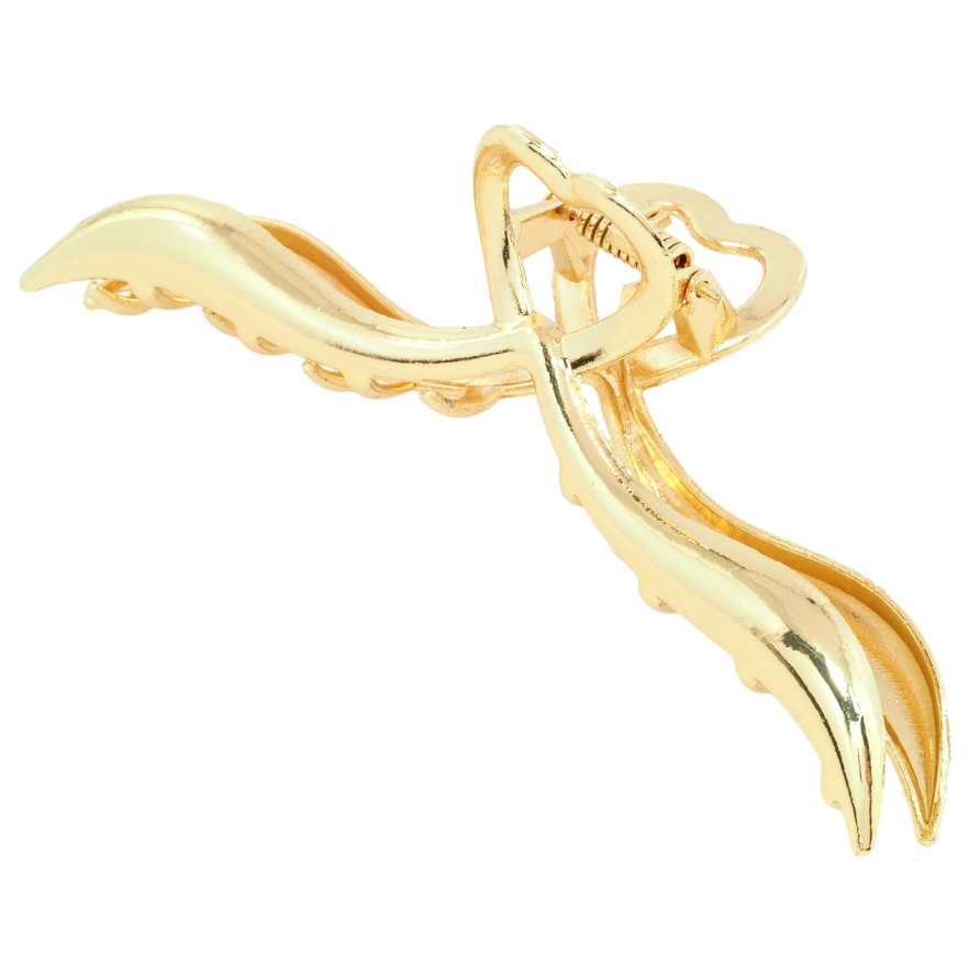 Краб металевий Серце довжина 11.5см фото №1