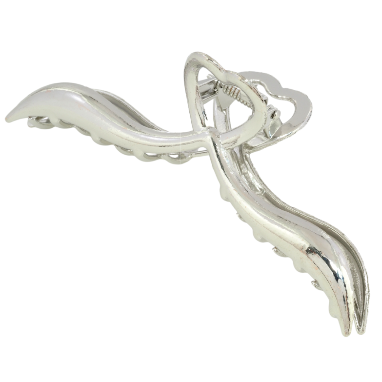 Краб металлический Сердце длина 11.5см фото №1